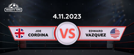 4 novembre 2023 : Joe Cordina vs Edward Vazquez