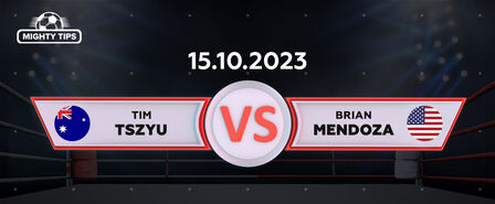 15 octobre 2023 : Tim Tszyu vs Brian Mendoza (Titre mondial WBO des super-welters)