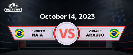 14 octobre 2023 Jennifer Maia vs. Viviane Araujo
