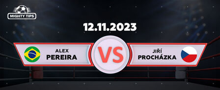 12 Novembre 2023: Alex Pereira vs Jiří Procházka