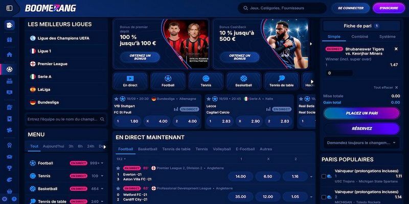  Boomerang Bet-page-daccueil