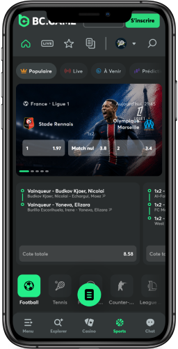 Capture d'écran de la page des promotions Cloudbet