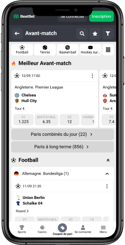 Capture d'écran de la page des promotions Sportsbet