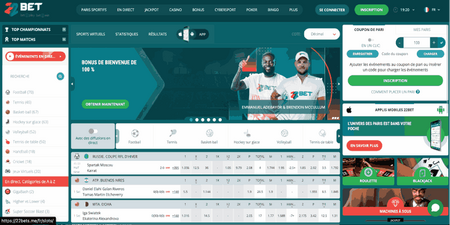 22bet sport page