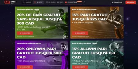 fiables bookmaker n1bet page promotionnelle