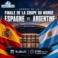 Espagne vs Argentine : pronostic et cotes la finale de la Coupe du Monde 2026
