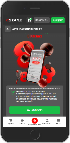  Installer l'appli 888starz sur Android