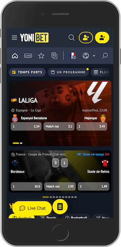 Les sports et compétitions disponibles sur Yonibet