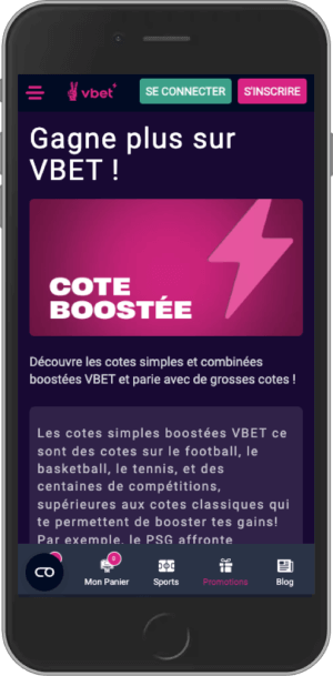 Cotes boostées pour gagner plus