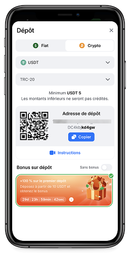 Capture d'écran mobile de la deuxième étape du processus d'inscription sur 1win