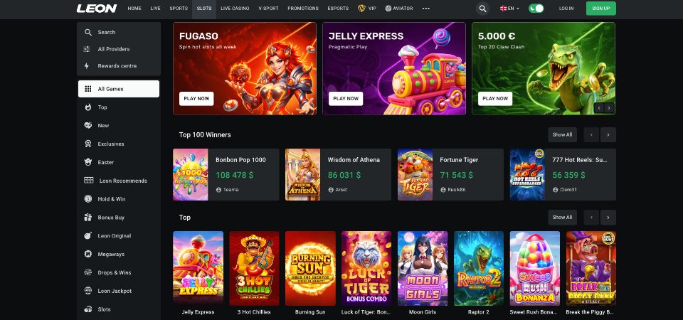 Présentation du casino Leon